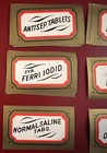 Antique Pharmaceutical Labels For Apothecary Bottles