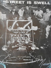 Vintage Norm Grabowski Hot Rod Poster 20x26 Signed Street Is Swell Bucket T
