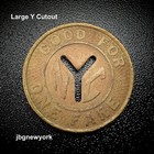 1970 Vintage New York City Subway Transit Token 1970  Vintage New York City d124