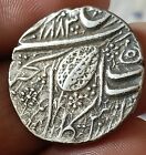  kn-13 india-sikh Empire Real Silver Rupee Of Maharaja Ranjit Singh 1873vs