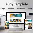 Custom 2025 Ebay Storefront Html Listing Template Design