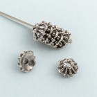 Silver Tiffany 6mm Bead Caps  Bulk 50-pack Small Ornate Caps For Jewelry Making