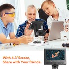 Elikliv Coin Microscope 4 3   Lcd Digital Microscope Screen 1000x Coin Magnifier
