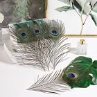 Natural Peacock Feathers Bulk - 40pcs 10-12 Inches Feathers For Diy Crafts  W   