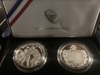 2022 Negro Leagues Baseball Silver Dollar Coin And Jackie Robinson Medal Set22cr
