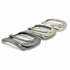 40mm Stainless Steel Pin Single Belt Buckle For Men Leather Belt Waist Strap Us   