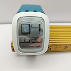 Swatch Touch 2015 Digiwhale Digital Watch Blue Sparkly Silver Band Surs102