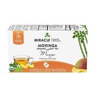 Organic Moringa Tea Mango 25 Bags Caffeine Free Herbal Usda Certified Vegan