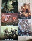Excalibur Lobby Card Set Of 19 - Rare 1981 Warner Bros - German Issues
