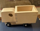 New Vintage Wooden Toy Dump Truck Creative Playthings Made In Finland No Box