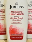 Jergens Hand Wash Cherry Almond Original Scent Liquid Soap 8 45 Oz Lot Of 3 Pack