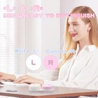 10 Pcs Mini Transparent Contact Lens Case Box Bulk 5 Colors Storage Holder
