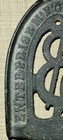 Antique Cast Iron Trivet Enterprise Mfg  Co  Philadelphia  e  In Middle Vintage 