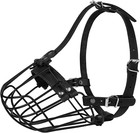Pitbull Dog Muzzle Breathable Metal Basket For Large Dogs Amstaff Staffordshire 