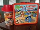 Vintage The Flintstones Lunchbox And Thermos