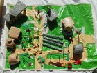 Vintage Louis Marx Flintstones Play Set  5948 Original Box Lots Of Pieces 1962