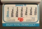 Vintage 1973 Rc Cola African American Advertising Calendar Royal Crown Soda