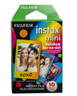 Fuji Film Instax Mini Film  2 Rainbow  1 Mono Chrome Instant Film  Lot Of 3  Exp
