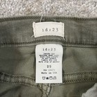 Id 23 Jeans 29 Skinny Olive Green Stretch Made In Usa Casual Women   s Pants