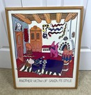  another Victim Of Santa Fe Style  New Mexico Navajo Framed Art