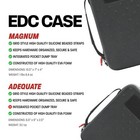 Edc Storage Organizer Case W  Integrated Dump Tray - Everyday Carry Gear