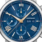 Limited Ed  Montblanc Star Legacy Automatic Chronograph Leather Men Watch 130973