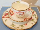 Royal Albert 100 Years 1970 Poppy Teacup Saucer And Plate 3 Pc Box W ta 40017570