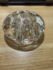 Vintage 13 Hole Glass  Flower Frog