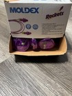 4 Boxes Of Moldex Rockets Reusable Ear Plugs Corded 6405 With Case  200 Ear Plug