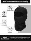 Balaclava Ski Face Mask Cooling Uv Protection Full Head Face Cover For Men Women