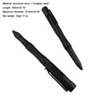 1 Pc 5 75  Aluminum Alloy Tactical Pen Tungsten Steel Head Edc Write Pen W  Clip