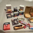 Mini Brands Zuru Pretend Play Miniature Groceries Lot Pineapple  Pizza  Candy