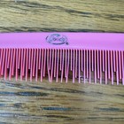 Vintage Goody Comb Set Pink Rat Tail Teasing Regular Stylist 1980s Set Of 2 Usa