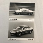 Toyota Axv Iii Concept Car Prototype Press Kit With Photos