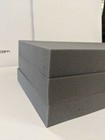 3 Firm High Density Charcoal Foam Pads For Packing Shipping 18  X 9 25  X 1 75 