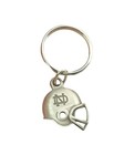 Vintage Circa 1980 s University Of Notre Dame 3d Metal Football Helmet Key Chain