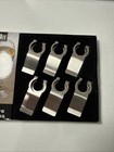 Lot Of 2 Metalla Stainless Steel Set Of 6 Stemware Plate Clips By Prodyne