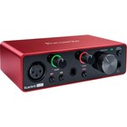 Focusrite Scarlett Solo 4rd Gen Usb Audio Interface Bundle Mic Stand   Pop