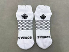 Bombas 3 Pairs Women s Running Ankle Socks - Size Medium 8-10 5 White