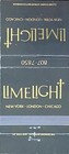 Limelight New York London Chicago Vintage 30-striker Matchbook Cover B-5154
