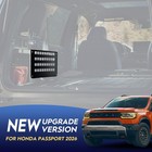 Metal Molle Panel For 2026 Honda Passport  Functional Trunk Organizer Storage   