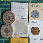 20  Different Vintage Mixed Transit Token Lot  See Photos   Our  B1639
