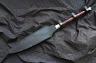 Custom Handmade Carbon Steel Blade Survival Spear Sword - Hunting Spear Camping