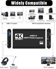4k Audio Video Capture Card Usb 3 0 Hdmi Video Capture Device Full Lot Recording