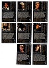 1998 Star Trek Voyager Profiles Seven Of Nine 8-card Insert Set  no Rare Foil  7