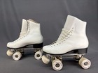 Vtg Riedell White Roller Skates 220w Womens Size 7 In Original Box  421 