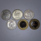 Six Asst  Casino Las Vegas  1 Vintage Gaming Tokens   Luxor  Mgm  Nyny  Gn  Rio