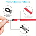 4x Adjustable Sunglasses Neck Cord Strap Eyeglass Glasses String Lanyard Holder