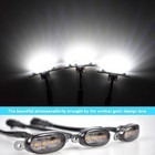 Front Grill Lights Compatible For F150 Grill 2010-2014   White Led Black Lens