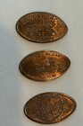Elongated   Squished Souvenir Pennies Lot